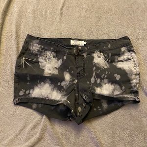Torrid Acid Wash Denim Shorts